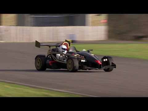 Aerial Atom V8 Power Lap | The Stig | Top Gear