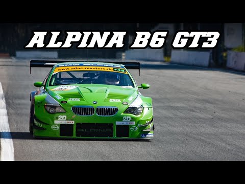 2009 ALPINA B6 GT3 - great intake &amp; downshift sounds